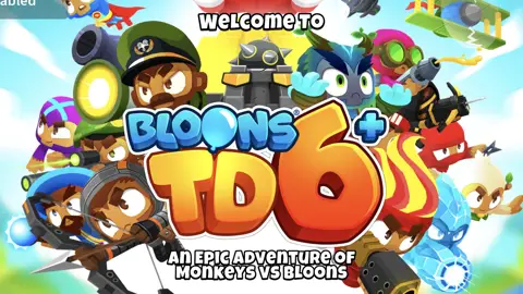 Balloons vs monkeys TD game cover
