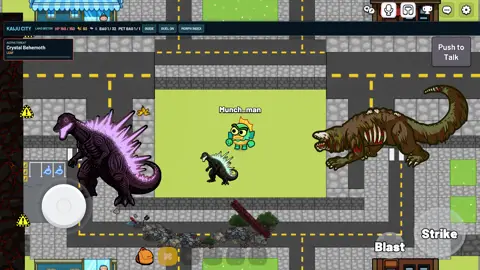 Godzilla strikes again. game cover
