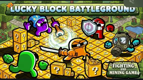 lucky block battleground game cover