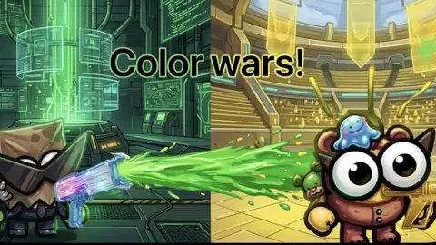 Color wars! game cover