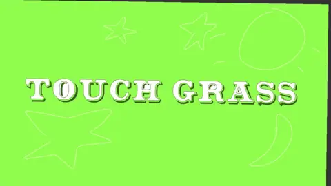 Touch grass  game cover