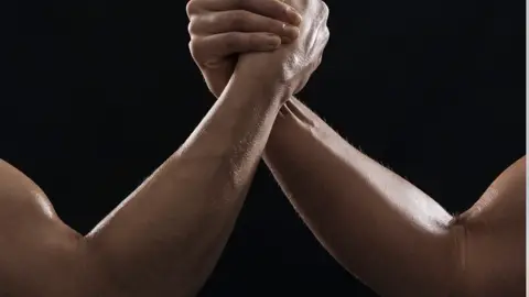 Arm wrestle game cover