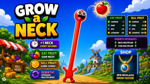Grow a Neck game cover