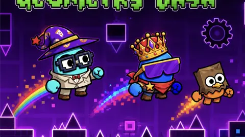 Geometry dash game cover