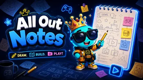 All Out Notes game cover