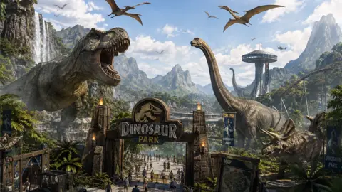 Hunt dinosaurs. game cover