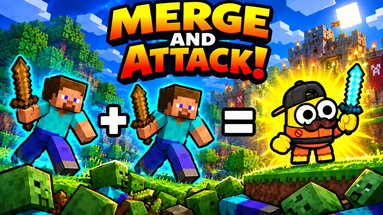 ⚔️Merge and Attack!  gameplay preview