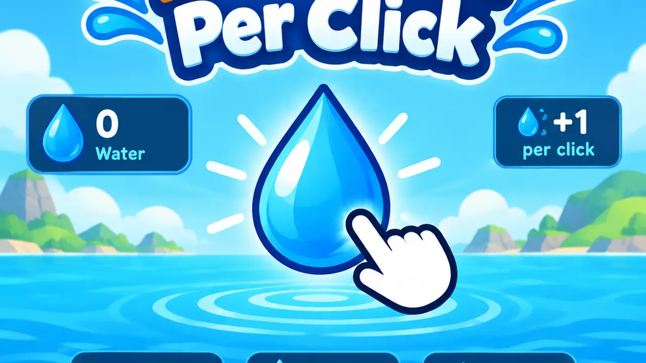 1+ Water Per Click gameplay preview