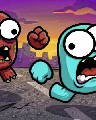 Zombie battle game thumbnail