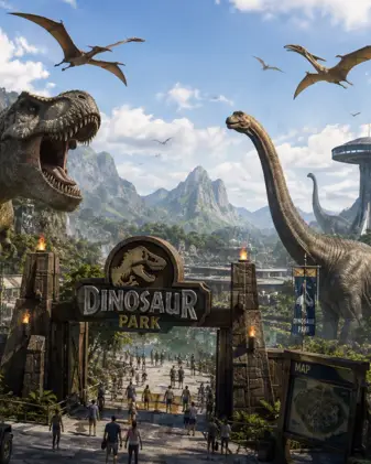 Hunt dinosaurs. game thumbnail