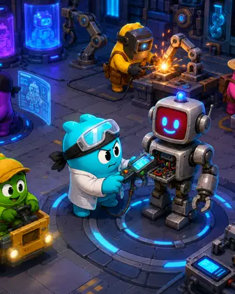 Be A ROBOT SCIENTIST! 🤖 game thumbnail