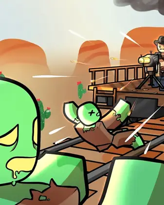 Dead Rails Zombie apocalypse game thumbnail